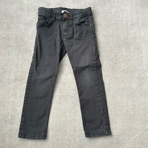 Boy’s Black Denim Jeans - H&M - 3-4Years